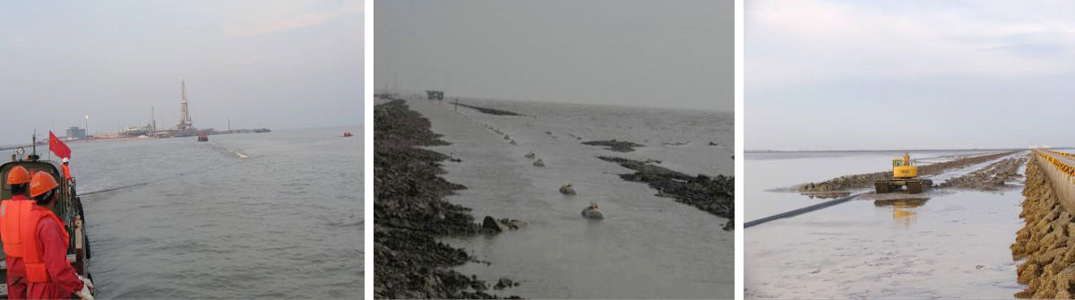 中石（shí）油大（dà）港油田埕海4X1海底管線鋪設項目（2007年）