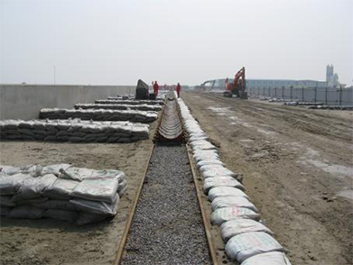 海管拖拉預製場地