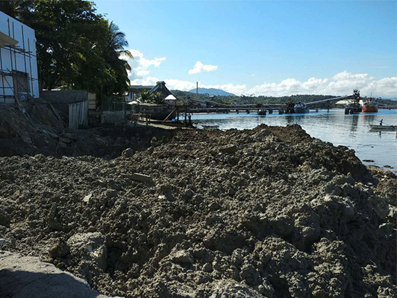 菲律賓Iligan 20MW [Net] Steam Turbine Genset Project海上取排（pái）水管線工程項目首批人員到達施工現場進行準備工作