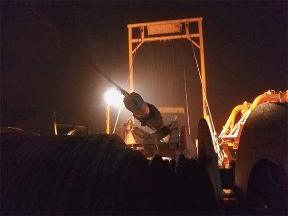 原渤西棄置海（hǎi）管高（gāo）沙嶺區海管回收項目順利完工！