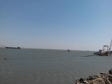 遼濱海底排汙管線鋪設項目（2016年--中石油）