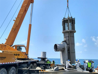 菲律賓海上（shàng）取排水管線項目（2017-2018年--江蘇（sū）電建）