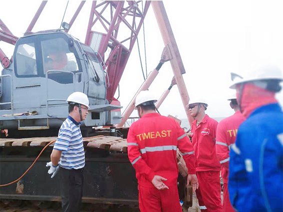 月東油田海底電纜裸露治理項目（2019年--天（tiān）時集（jí）團）