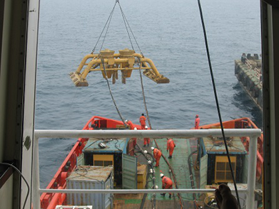 潿洲海底管線（xiàn）後挖溝（gōu）項目（2008年--中海油）