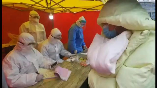 天津濱海新區啟動全員核酸檢測