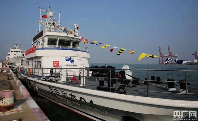 國內首艘自主建造500千伏海底電（diàn）纜運（yùn）維船交（jiāo）付使用