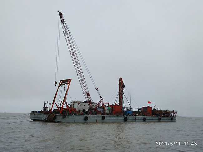 祝賀國（guó）華竹根沙H1＃海上風（fēng）電場項目正式開（kāi）工！