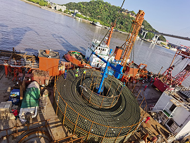 國華竹根（gēn）沙H1＃海上風電場項目35KV海纜敷設施工工程（2021年）