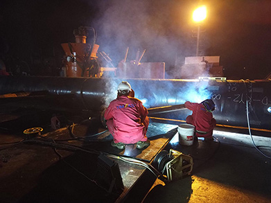 曹妃甸工業（yè）區入海排汙口工程項目順利完工