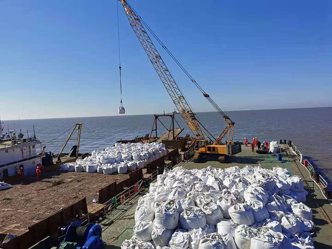 月東油田（tián）海底管道懸空裸露治理工程順利完工（gōng）