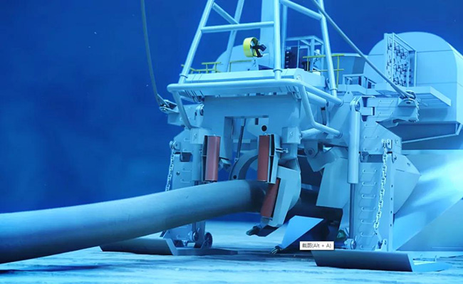 我國首（shǒu）次深水犁式挖溝機海試成功