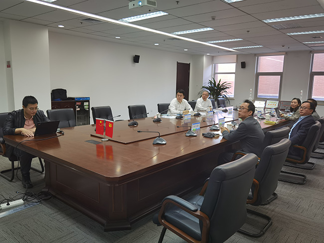 與天津經濟技術開發區管委會（huì）-濱海中關村科技園科技創（chuàng）新局商務會（huì）談