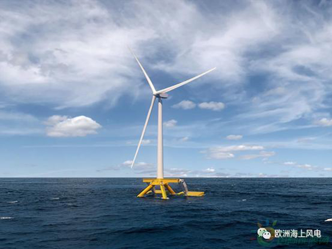 超（chāo）簡潔（jié）設計，浮（fú）式風電 波浪能！