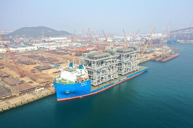 全球首例一體化建造LNG模塊化工（gōng）廠全部（bù）完工（gōng）交付