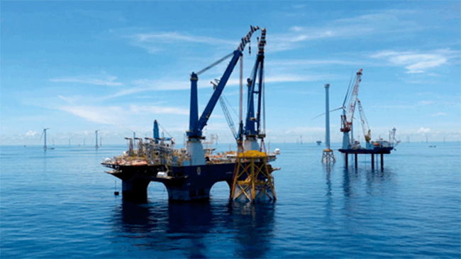 全球首台“導管架（jià）風機 網箱”風漁融合一體化裝備順利完成海（hǎi）上安裝