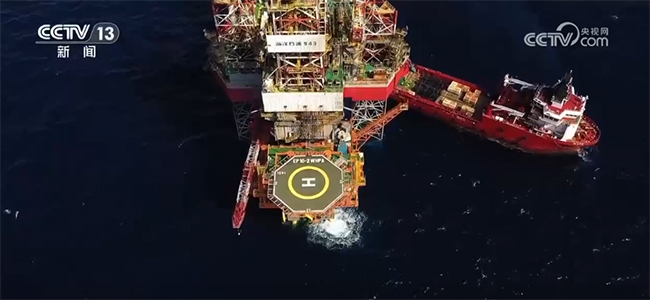我國最大海上智能油（yóu）田群日產量創新高（gāo）