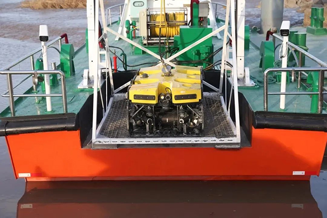 全國首套！“無人船”駛向“深（shēn）遠（yuǎn）海”