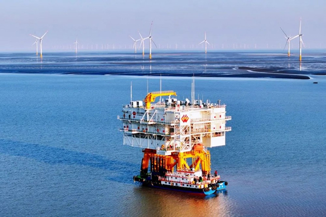 我國首個中外合資海上風電項（xiàng）目發電（diàn）量突破60億度