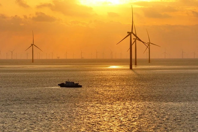我國首個中外合資海上（shàng）風電項目發電量突破60億度
