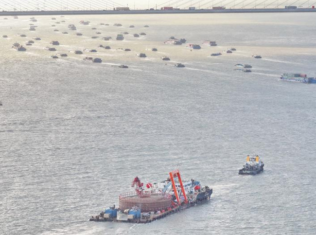 這艘鋪纜船啟航，助力中（zhōng）國離岸最遠海上風電項（xiàng）目！