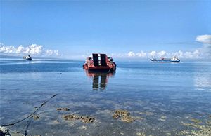 菲律賓Iligan 20MW [Net] Steam Turbine Genset Project海上取排水（shuǐ）管線工程項目首批人員到達施工現場進行準備工作