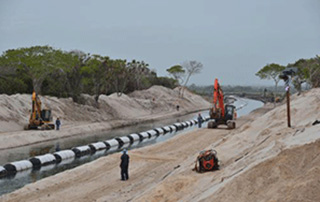 海底管線是如何（hé）鋪設的