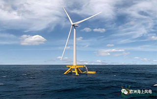 超簡潔設計，浮式風電+波浪（làng）能（néng）！