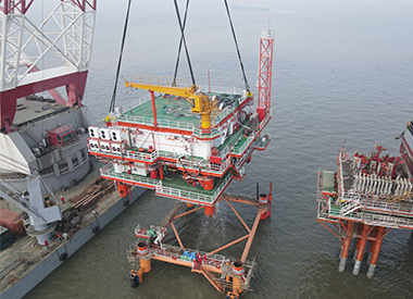 海上平台及附屬結構（gòu）建造、安裝、維修