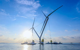 大國重器！全球（qiú）最大漂浮式風電平（píng）台啟航出海（hǎi）