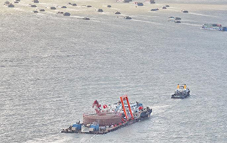 這艘鋪纜船啟（qǐ）航（háng），助（zhù）力中國離岸最遠（yuǎn）海上風電項目！