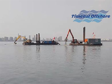 青島市膠州（zhōu）灣海底天然氣管線工程（chéng）海底管道浮拖安裝及配套附屬工程（2022年--中石油）