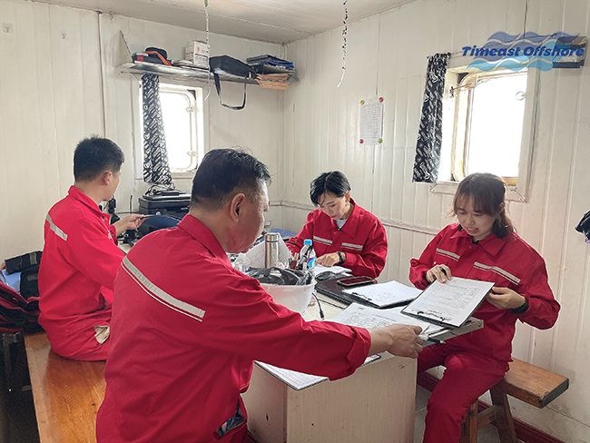 人人講安（ān）全 個個會應（yīng）急丨向日葵视频官网海工開展項目安全專項檢查活動（dòng）