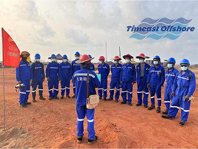 尼日爾-貝寧（níng）原油外輸管（guǎn）道項目海上終端工程-近岸段海底管道（dào）施工項目（2022年--中石油）