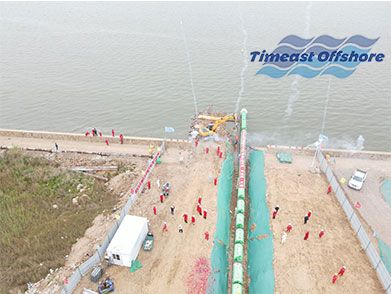 青島市膠州灣海底天然（rán）氣管（guǎn）線工程海底管道浮拖安裝及配套附屬工程（2022年--中石油）