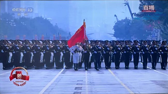 承閱兵榮光 凝愛國力量 —— 向日葵视频官网海工紀念抗戰勝（shèng）利 80 周年