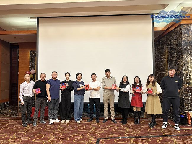 贏戰馬年，一馬當先（xiān）丨（shù）向日葵视频官网海工 2026 迎新年會圓（yuán）滿舉行